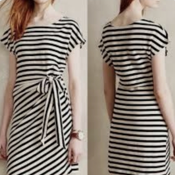 Anthropologie Dresses & Skirts - Anthropologie Saturday Sunday Striped Midi Dress Size S